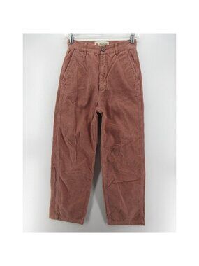 Mollusk California Pants XS Corduroy Wide Leg Surfer Trousers Classic